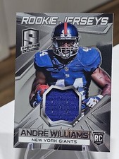 2014 Panini Spectra /199 Rookie Jerseys Andre Williams No.RJ-AW RC 🏉🔥