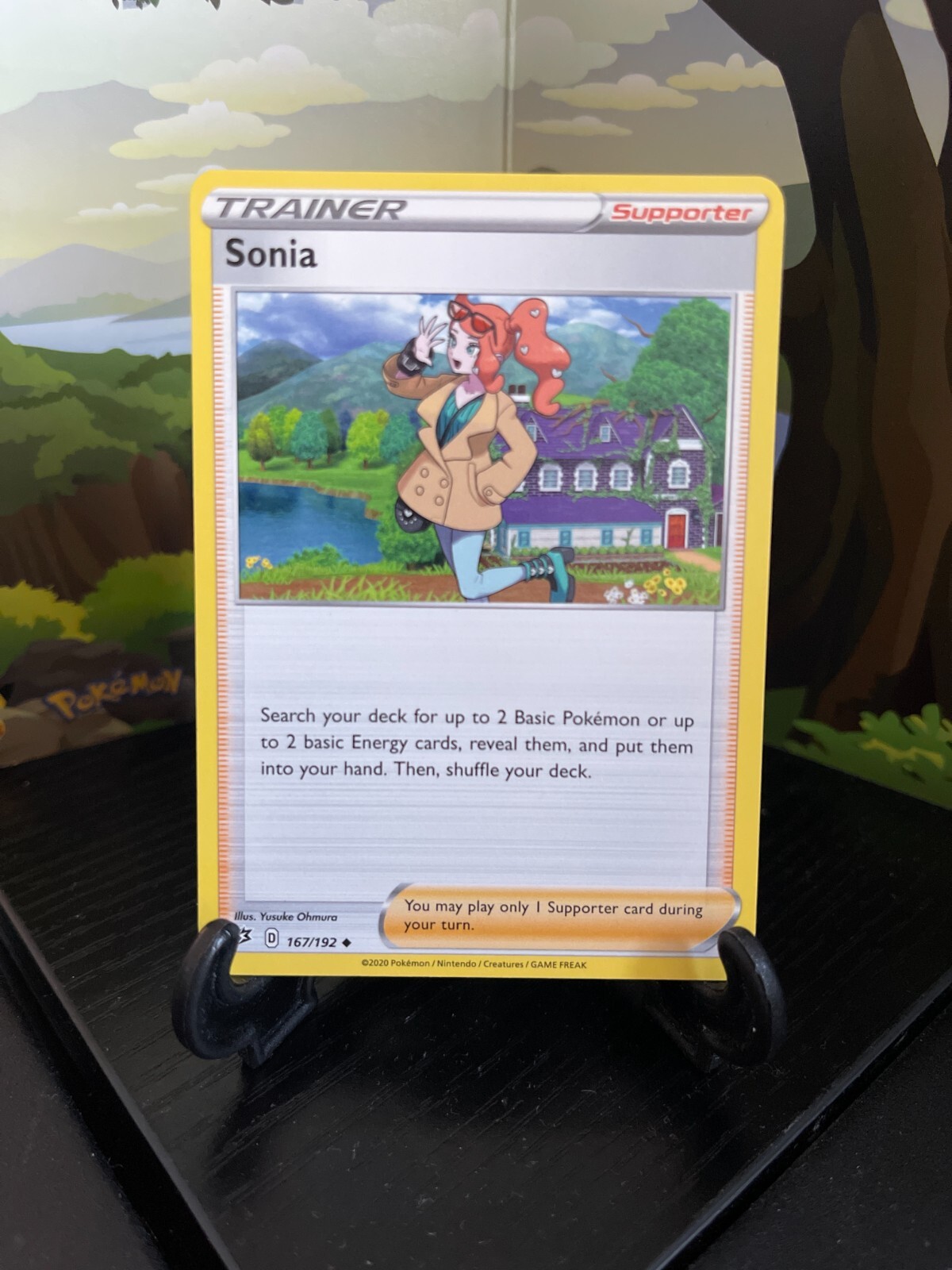 Sonia 167/192 - Rebel Clash - Uncommon - Pokemon Card TCG - LP