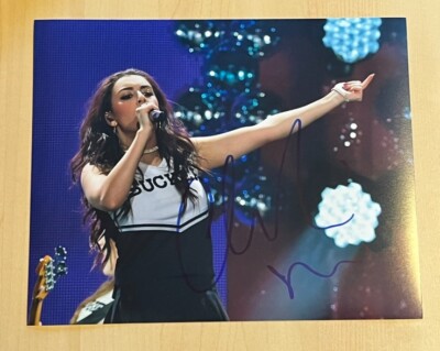 CHARLI XCX SINGER HAND SIGNED 8x10 PHOTO POP SINGER AUTOGRAPHED RARE ...