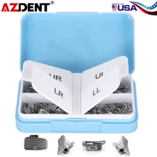 50Sets Dental Orthodontic 1st Molar Buccal Tube Roth/MBT 022 Bondable Tubes USA