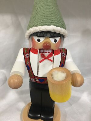 Casse-Noisette Roi Blanc 33cm Neuf Casse-Noisettes Figurine Erzgebirge