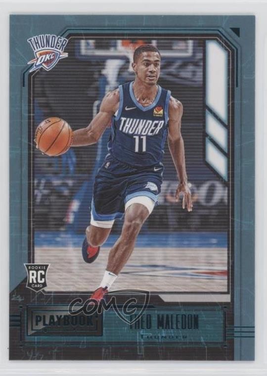 2020-21 Panini Chronicles Playbook Teal Theo Maledon #175 Rookie RC 1if9