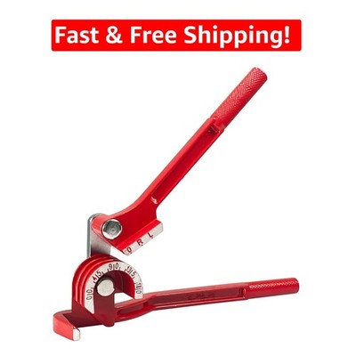 Sturdy Infrared Tube Bender with Marked Gauge - Bends Copper & Aluminum Safely