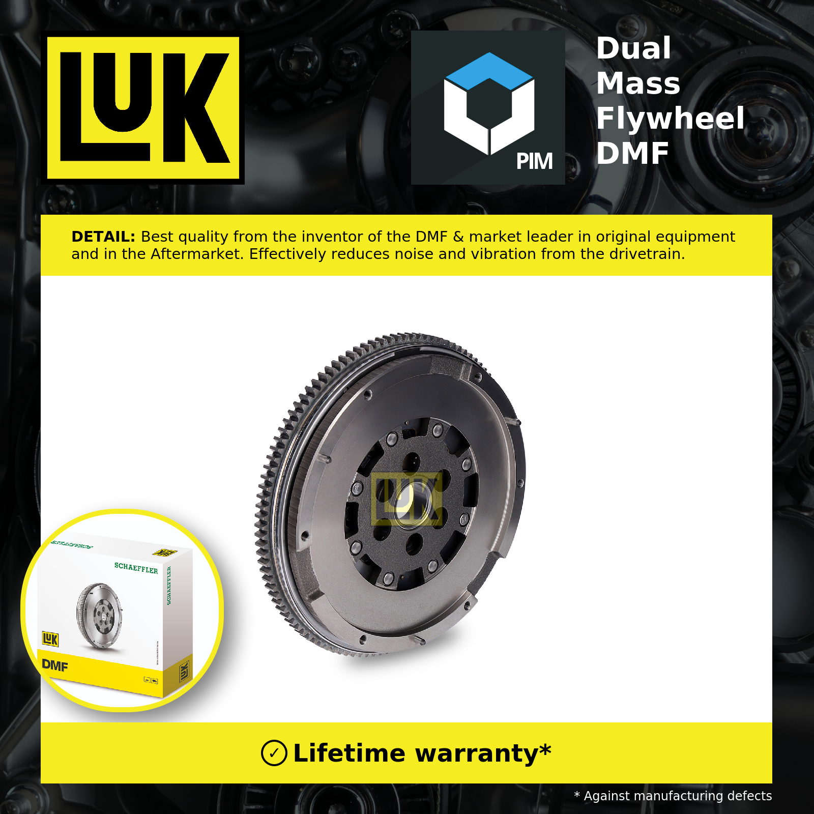 LuK 415069410 Flywheel For Manual Transmission 6 Mount Bores For Alfa Romeo Fiat - Image 4