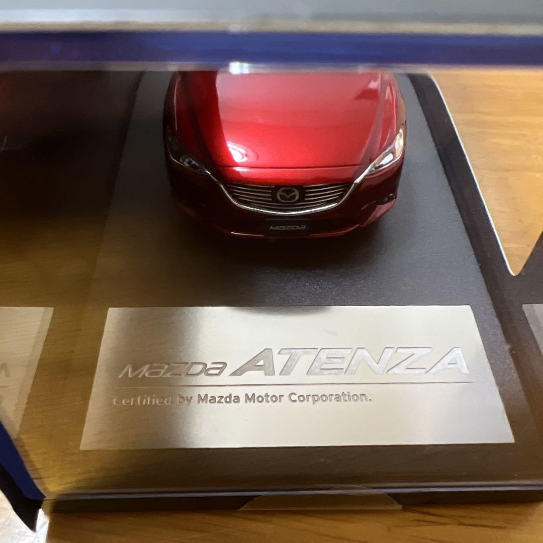 Mazda Atenza ミニカー レッド1/43 ATENZA GJ モデルカー 1/43 -100周年限定モデル-