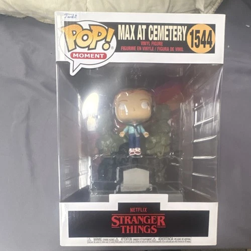 Funko Pop! Moment Max at Cemetery #1544 Stranger Things Vinyl Figure