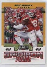 2017 Panini Playoff Gridiron Force 4th Down 10/10 Eric Berry #20 0a6