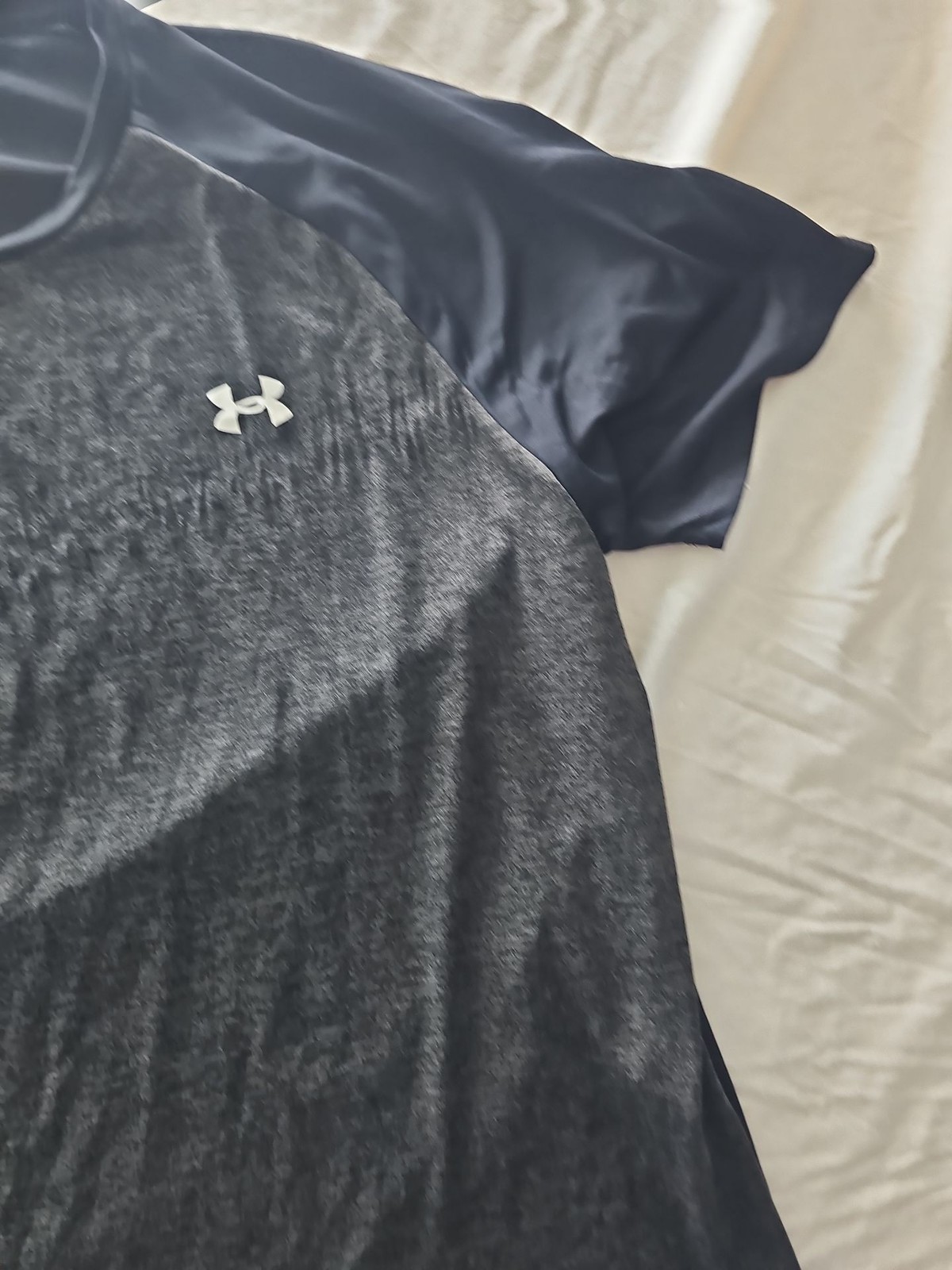 Under Armour Tech Tee Men's XL Charcoal Grey Training Shirt image 3
