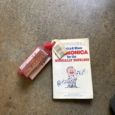 Country & Blues Harmonica for the Musically Hopeless - John Gindick - NEW