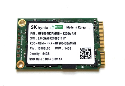 SK Hynix 64GB HFS064G3AMNB-2200A mSATA SSD