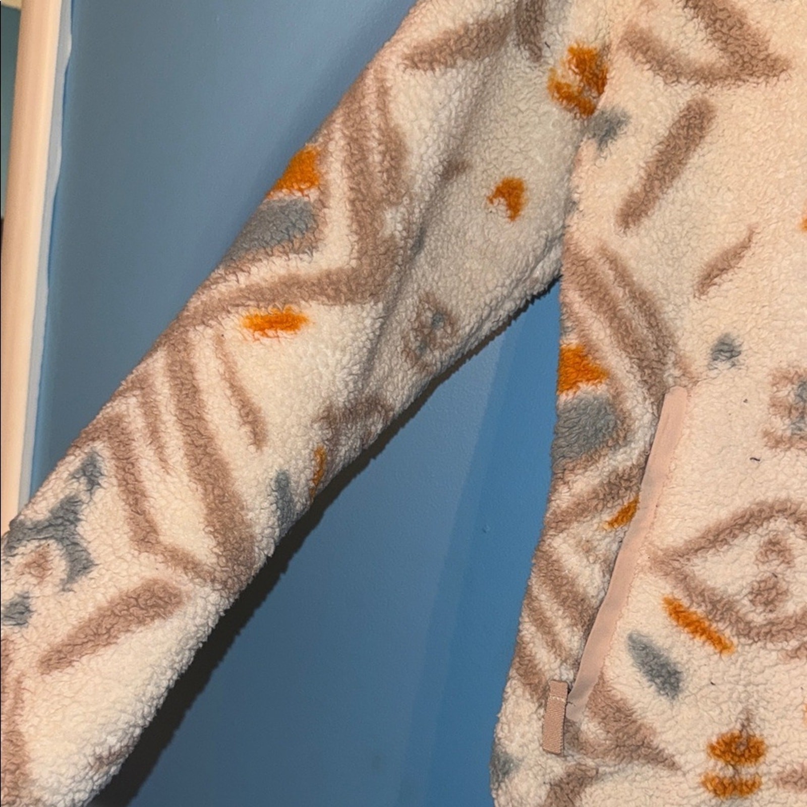 Gerry Patterned Fleece Jacket SMALL - image 6