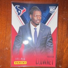 Panini 2014 Father's Day Jadeveon Clowney Rookie #53. /599 Texans NFL Card. rookie card picture
