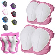 HocIece Kids/Youth Knee Pads for Kids 3-14Years Boys Girls M 7-14Years , pink