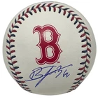 Brayan Bello Signed ROMLB Red Sox Logo Baseball w/ 66 Beckett Witness BAS COA