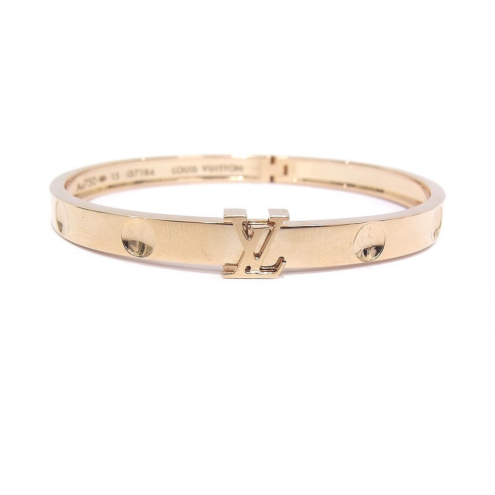 Louis Vuitton Bracelet Empreinte K18PG 750 Pink Gold Q05326 588284