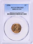 1956 PCGS PR63RD DDO FS-101 Proof Lincoln Cent