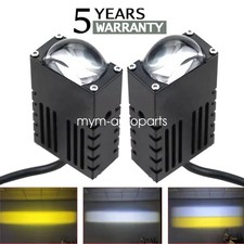 Led Headlight Bumper Projector Mini Driving Light For Car Motobike Bar Spotlight