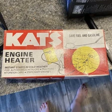 (1090) KAT'S K4E Frost Plug Engine Heater 1.625" diameter 400 Watts-120 Volts