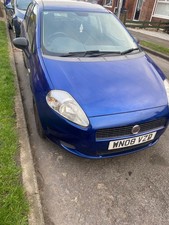 2008 Fiat Punto 1.2 8v Blue 5 door Hatchback Petrol Manual