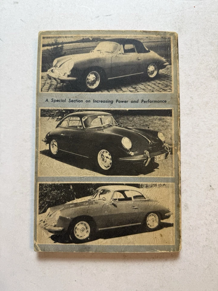 Porsche 356 356A 356B Carrera 1948-1960 Manual de servicio de reparación de taller Guía del motor Foto 2 de 4