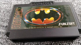 Famicom Software Model Batman Sunsoft FE611