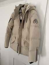Moose Knuckles Herrenjacke Größe L Beige Winterjacke Top Zustand
