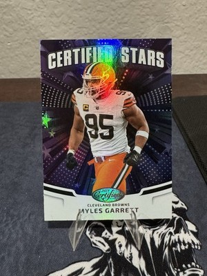 Myles Garrett 2025 Panini Certified Stars #CST-MGT Cleveland Browns