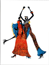 Postcard - Black Pearls by Shan Kelly Cecilio, Artist