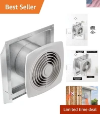 Galvanized Steel 200 CFM Exhaust Fan - Ideal for Efficient Indoor Ventilation