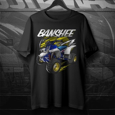 Yamaha Banshee 350 (YFZ350) 1987-2005 T-Shirt, ATV Tee for Riders