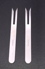 2x Blomus Austerngabel Serviergabel  Cocktailgabel Edelstahl 10,5 cm. lang