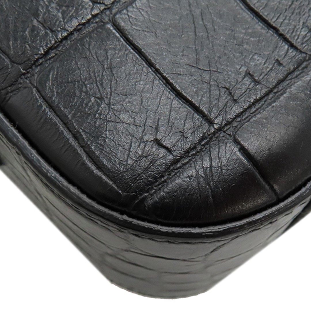 Borsa a tracolla Saint Laurent piccola fotocamera pelle nero argento ferramenta uso 395794