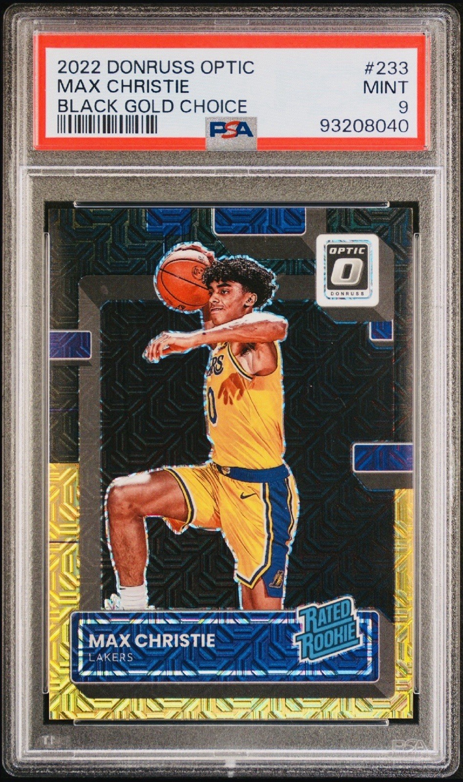 2022 Panini PANINI DONRUSS OPTIC #233 Max Christie front