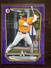 2026 Bowman Shotaro Morii Purple Scorecard /250 BP-48