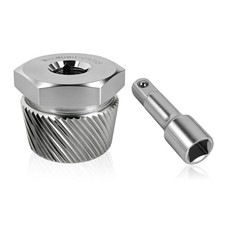 1.5" Tub Drain Extractor Removes Old Broken Stubborn and Chrome Accessories