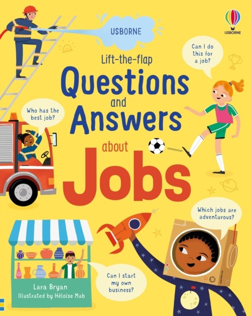 Lift-The-Flap Questions And Answers About Jobs Lara Bryan - Image 5