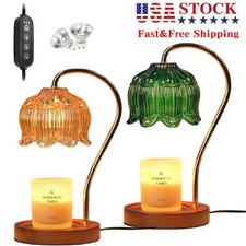 Electric Candle Warmer Lamp with Timer Dimmable for Home Decor Women Gifts