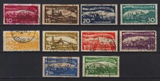 + GERMANY WÜRTTEMBERG SERVICE Mi# 272/281 COMPLETE SET VERY FINE USED