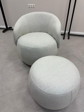 4 Lounge Sessel Ohrensessel Fernsehsessel  Drehbar,