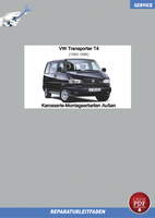 PDF VW Transporter T4 (90-96) Reparaturanleitung Karosserie AußEn