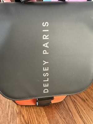 Delsey Paris Orange and Black Women\'s Backpack Amazon.com: DELSEY PARIS Securflap Backpack (15 main image 4