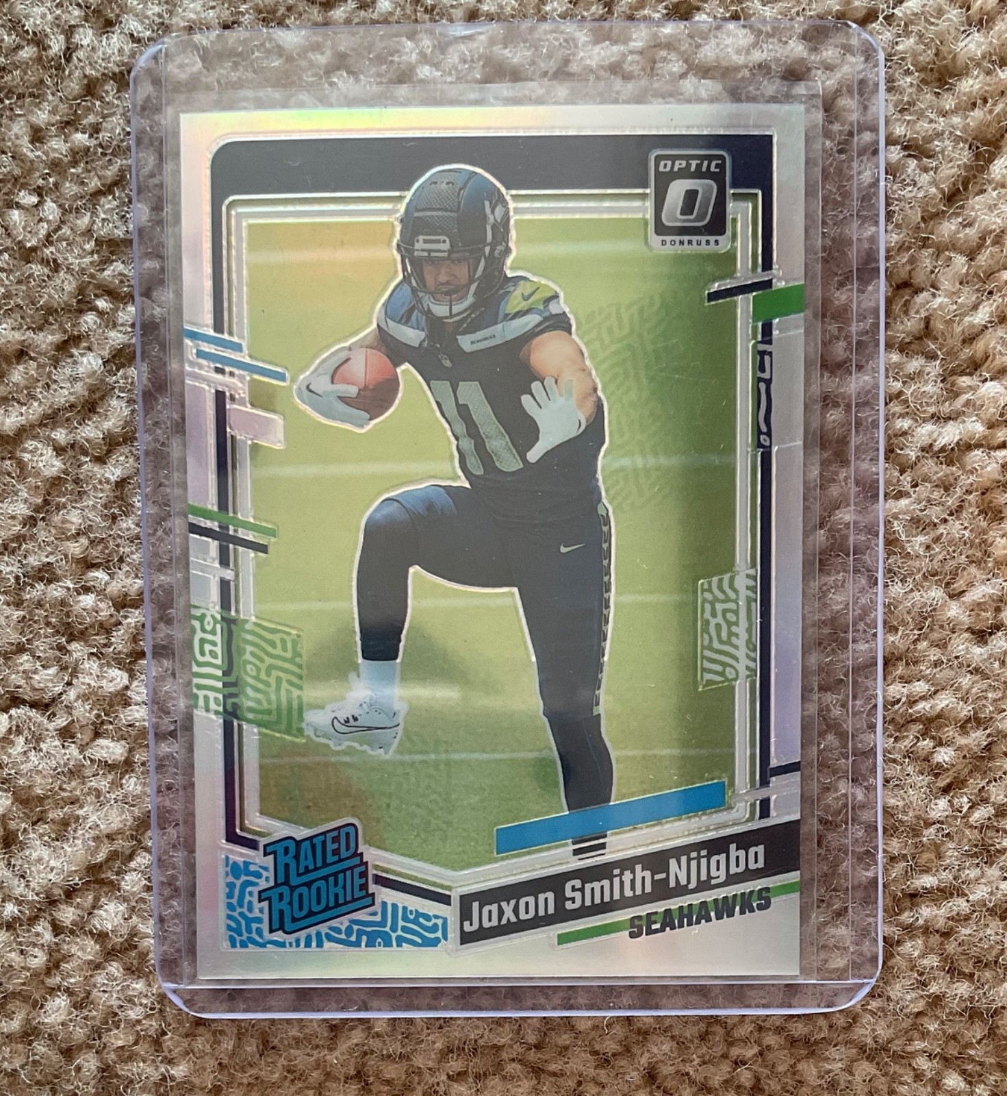2023 Panini Donruss Optic - Rated Rookie Jaxon Smith-Njigba #293 Holo Prizm (RC)