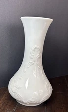 ROYAL PORZELLAN BAVARIA KPM VTG White MADE IN GERMANY 7" VASE NUMBERED 931-18