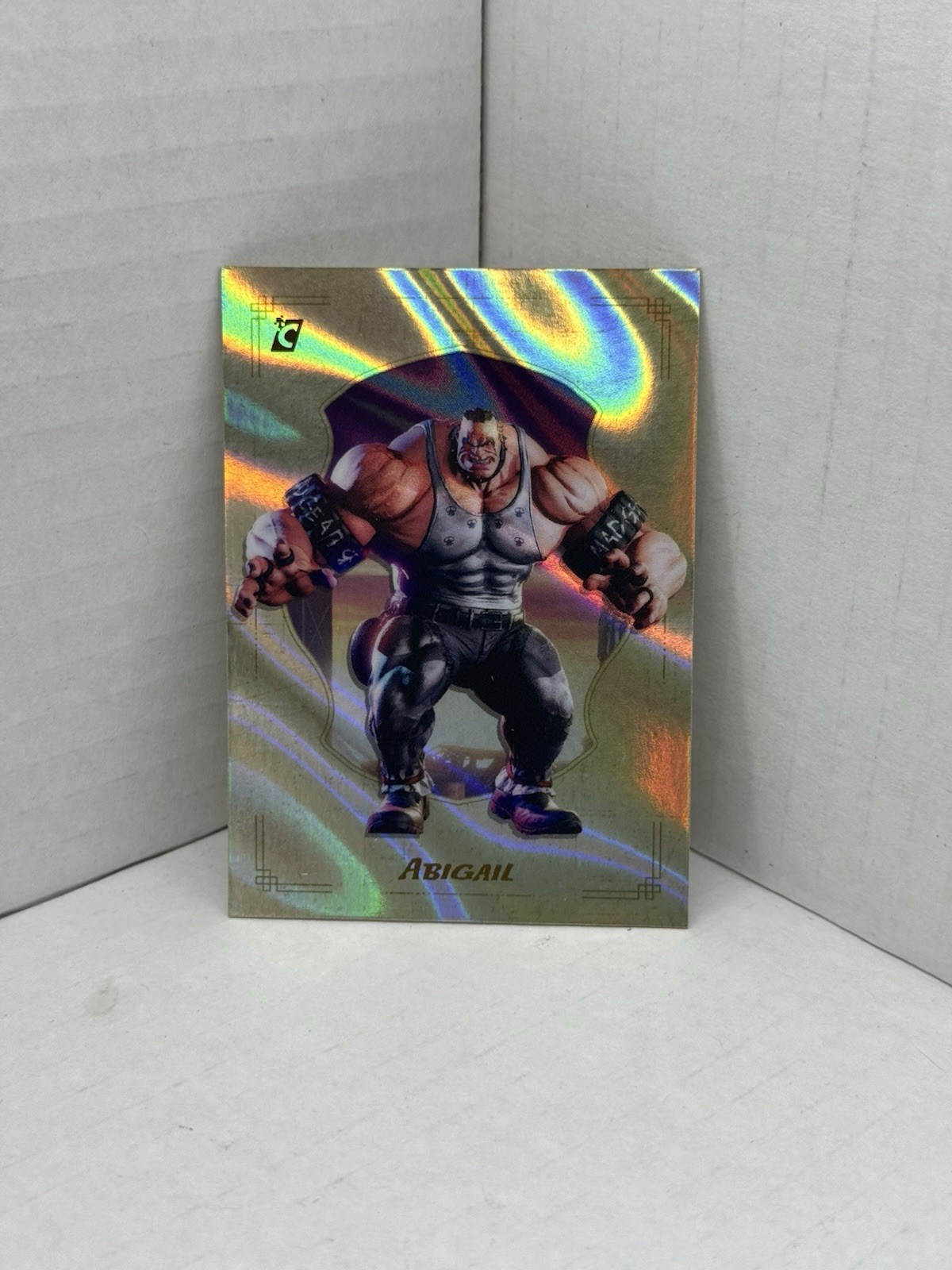 2023 Cardsmiths Street Fighter Series 1 Abigail #46 Hyperwave Holofoil Parallel