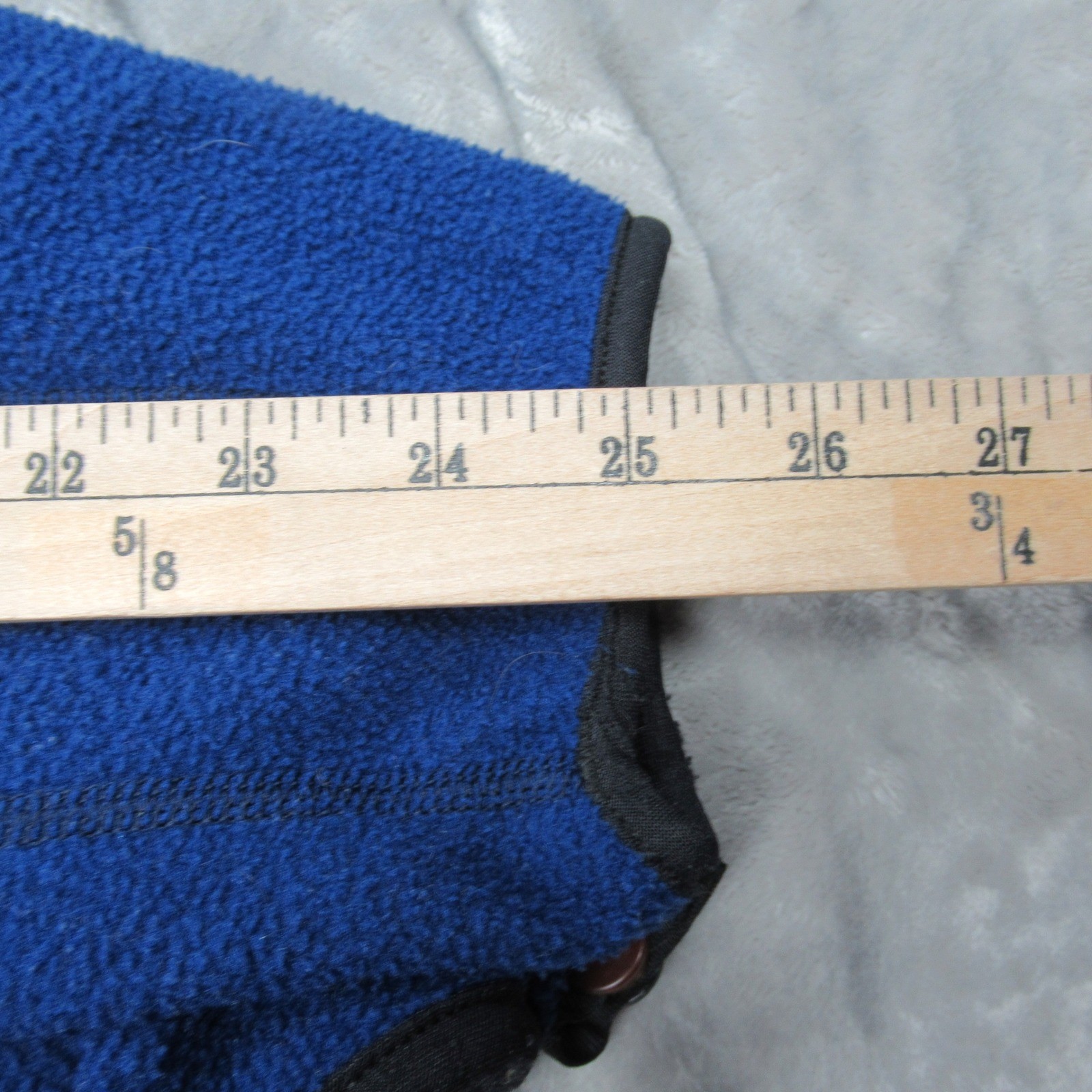 North Face Jacket Unisex XL Blue Pockets Polartec Fleece FullZip RARE VTG USA thumbnail 11