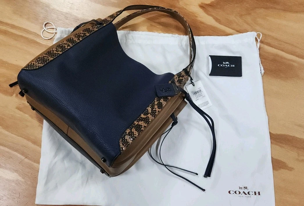 Coach Hobo Bags Blue Bags & Handbags for Women for sale | eBay