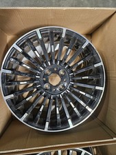 1x Alufelge 17 Zoll 6.5" 4x98 41ET Glanz Schwarz 52140534 Fiat 500e Rim Wheel