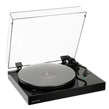 Fluance Vinyl Turntable Record Player Anti-Resonant Platter Acrylic Mat Preamp