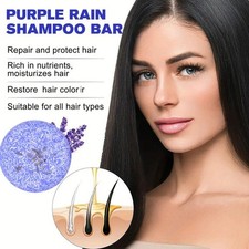 Lavender Shampoo Bar Deep Cleansing, Prevent Hair Loss For Fine & Hai Oilly K0E1