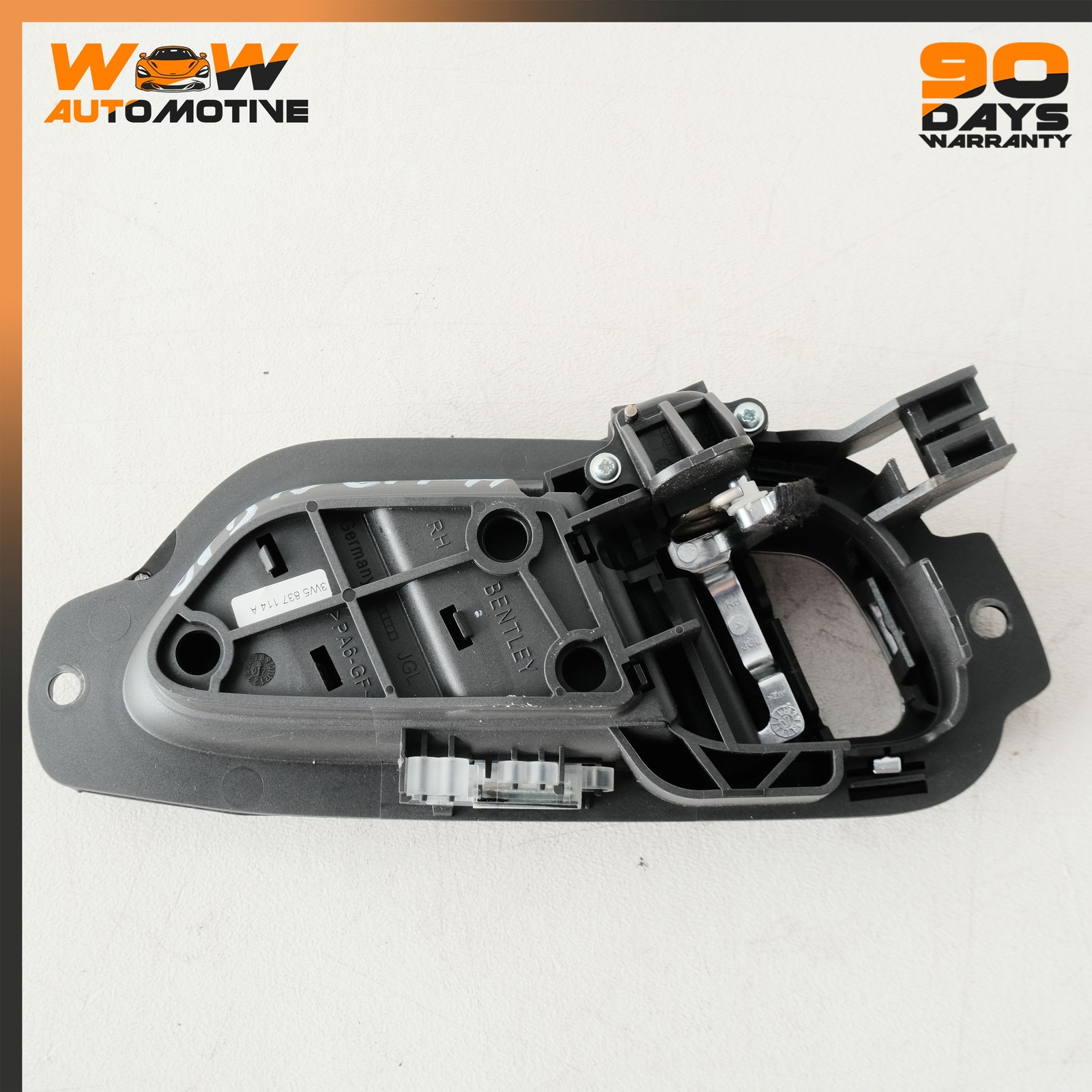 06-13 BENTLEY CONTINENTAL FLYING SPUR FRONT RIGHT INTERIOR DOOR HANDLE CRANK OEM